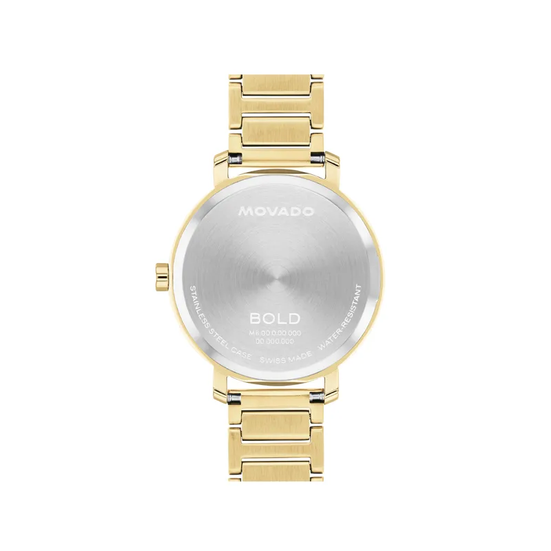 Movado Bold Evolution 2.0 Ladies Gold Tone Watch
