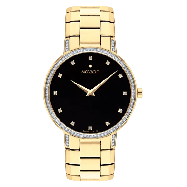 Movado Faceto Quartz Men's watch 0607483