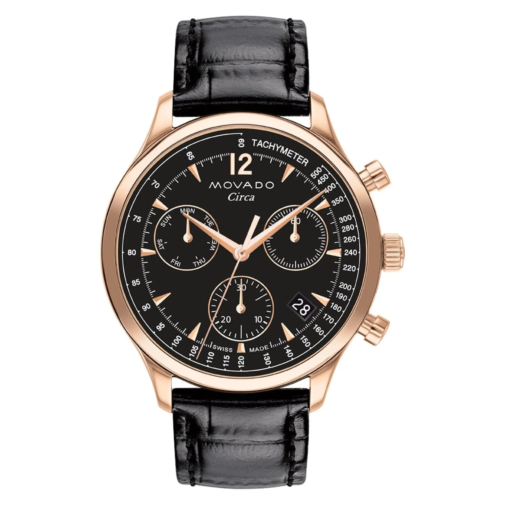 Movado Heritage Series Circa Quartz Men's Watch 3650133