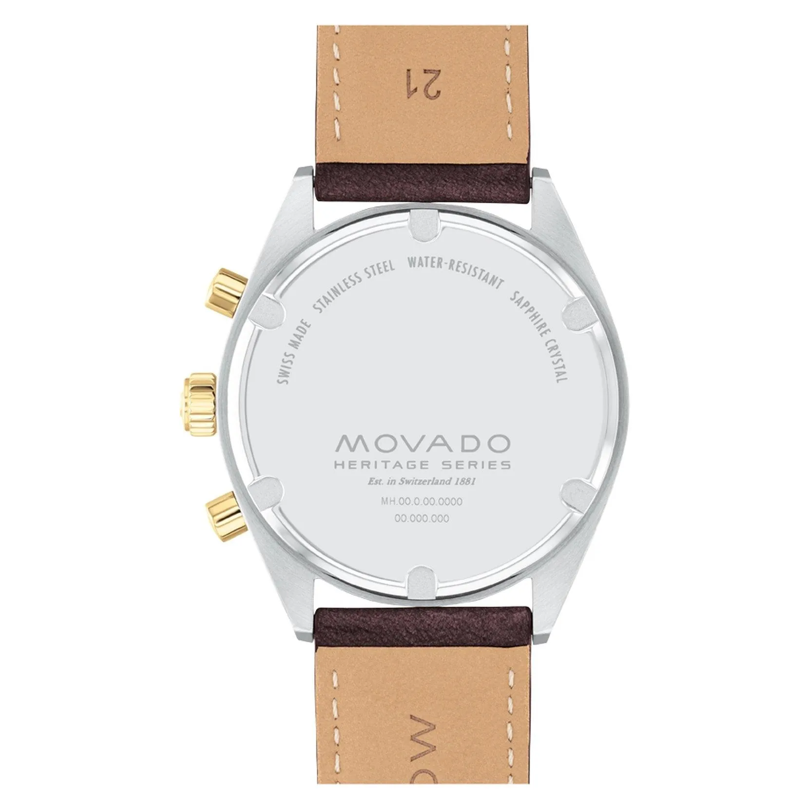 Movado Heritage Series Datron Quartz Men's Watch 3650182