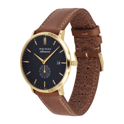 Movado Heritage Silhouette Macy's Exclusive Quartz Men's Watch 3650067