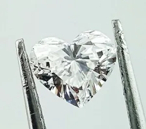 Natural Loose Diamond 0.75 CT E Color SI1 Clarity GIA Certified Heart Cut