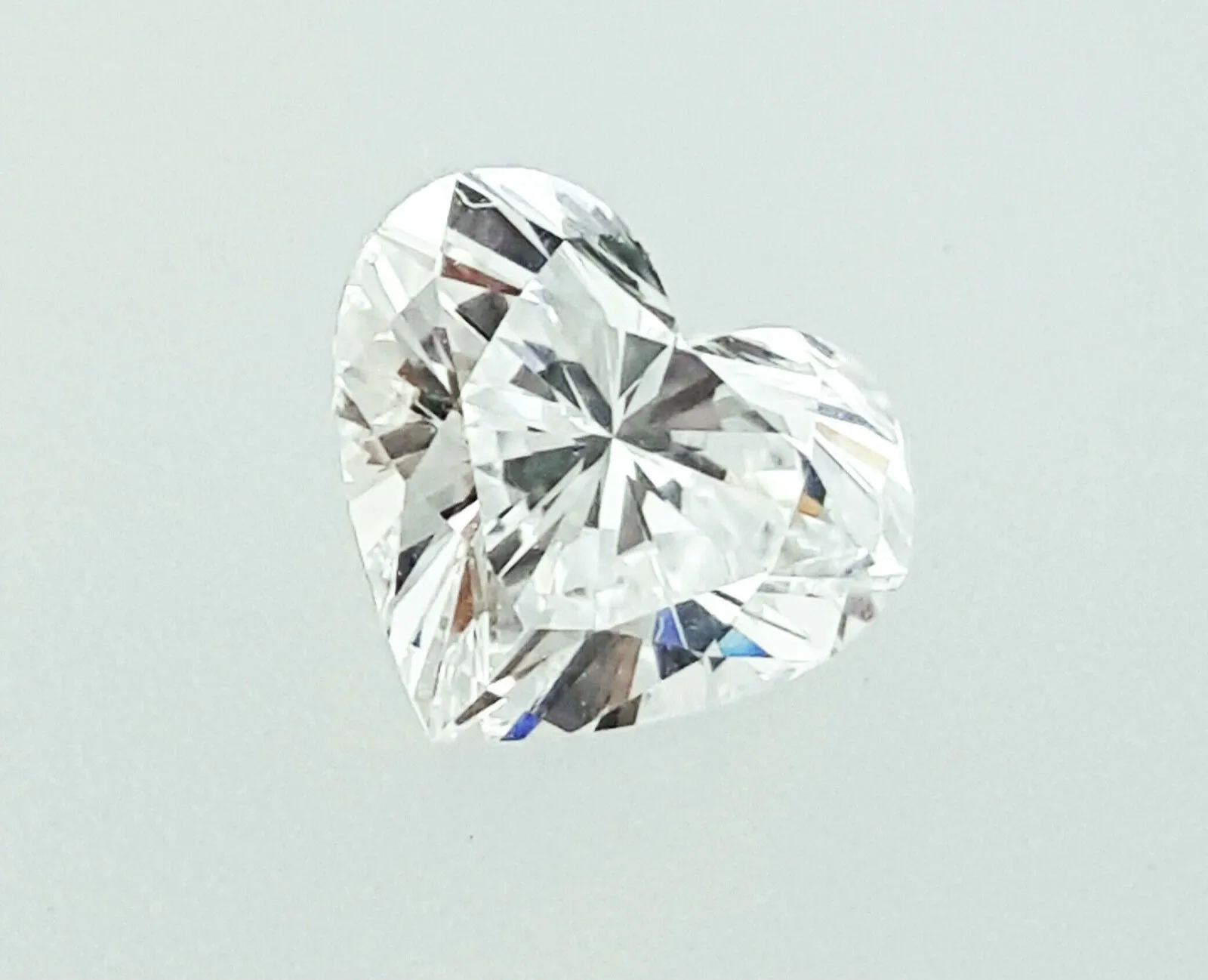 Natural Loose Diamond 0.75 CT E Color SI1 Clarity GIA Certified Heart Cut