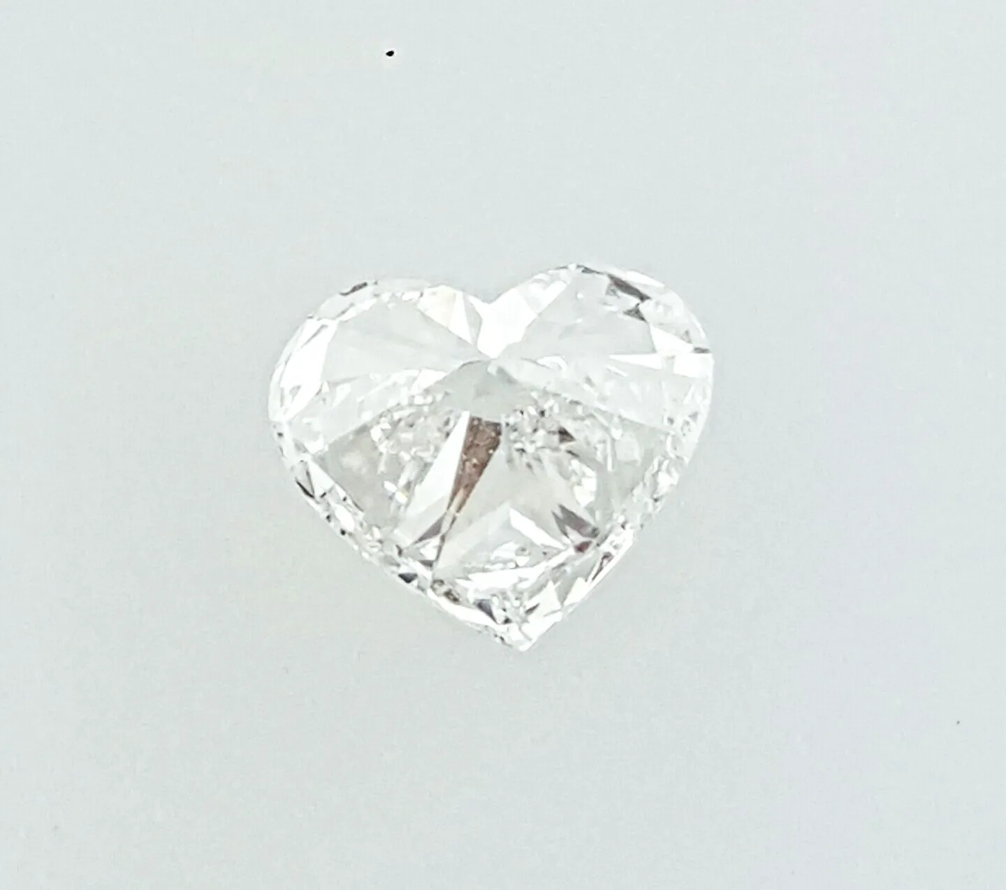 Natural Loose Diamond 0.75 CT E Color SI1 Clarity GIA Certified Heart Cut