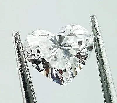 Natural Loose Diamond 0.75 CT E Color SI1 Clarity GIA Certified Heart Cut
