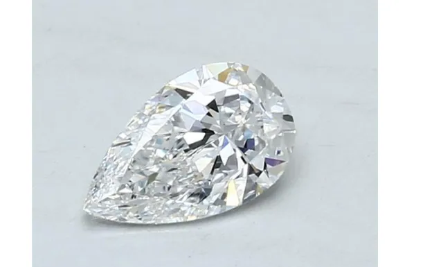 Natural Loose Diamond 0.80 Carats D Color VS2 GIA Certified Natural Pear Cut