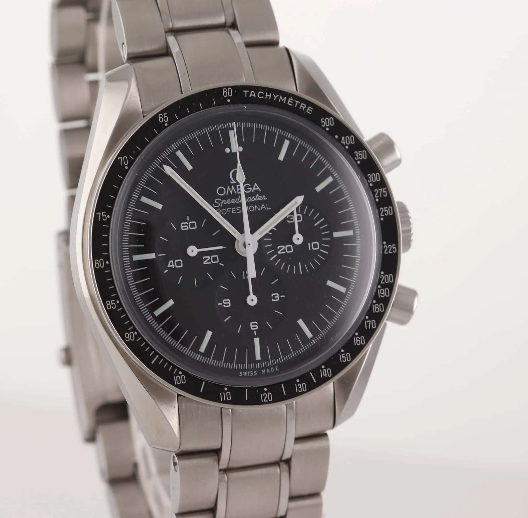 NEW 2019 Omega Speedmaster Professional 311.30.42.30.01.005 Steel Moon Watch