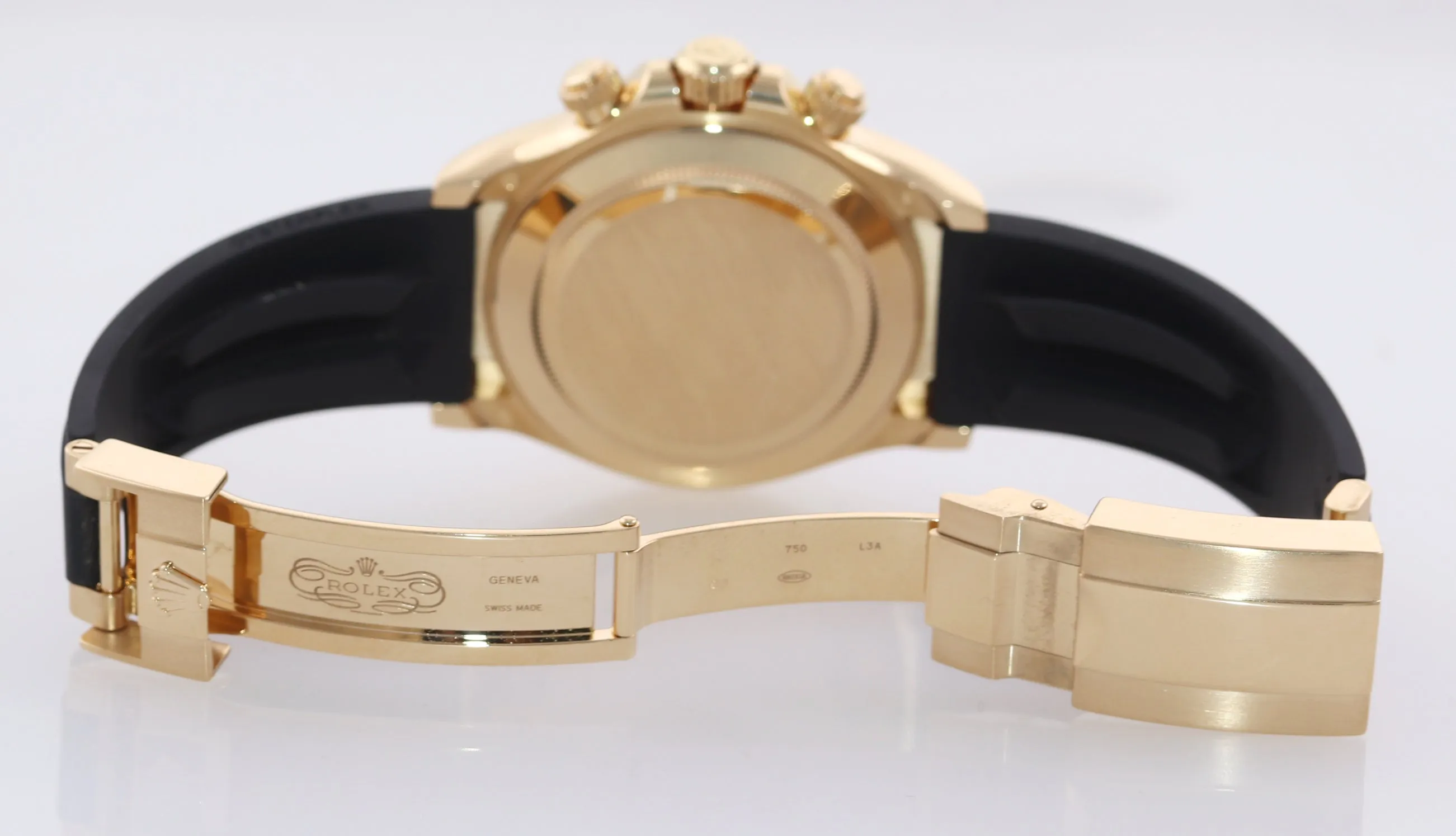 NEW 2020 Rolex Daytona 116518LN Yellow Gold Black Paul Newman Ceramic Watch