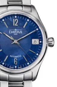 Newton Automatic Swiss-Made Blue Ladies Watch 16619040
