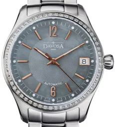 Newton Automatic Swiss-Made Grey Bronze Tone Ladies Watch 16619355