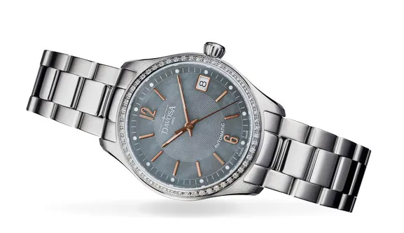 Newton Automatic Swiss-Made Grey Bronze Tone Ladies Watch 16619355