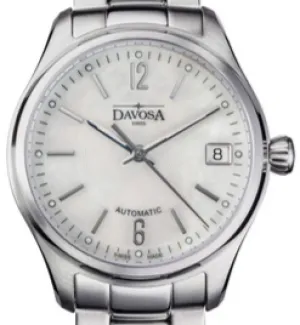 Newton Automatic Swiss-Made Mother of Pearl Ladies Watch 16619010