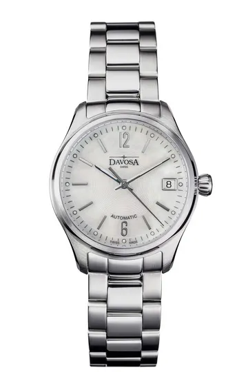 Newton Automatic Swiss-Made Mother of Pearl Ladies Watch 16619010