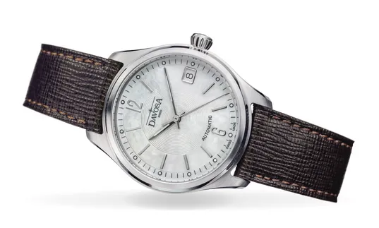 Newton Automatic Swiss-Made White Brown Ladies Watch 16619016