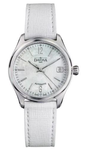 Newton Automatic Swiss-Made White Gray Ladies Watch 16619011