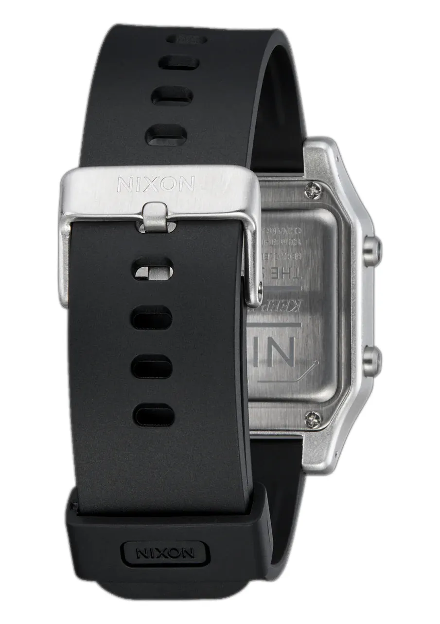 Nixon Staple Watch Silver and Black