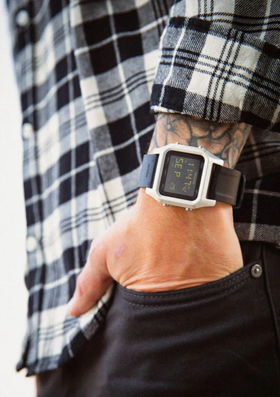 Nixon Staple Watch Silver and Black