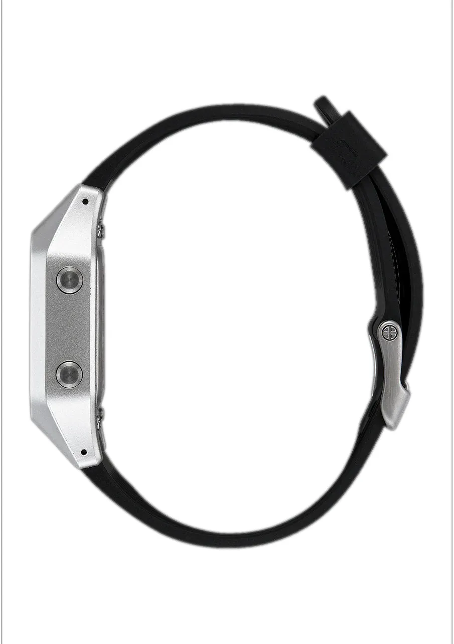 Nixon Staple Watch Silver and Black