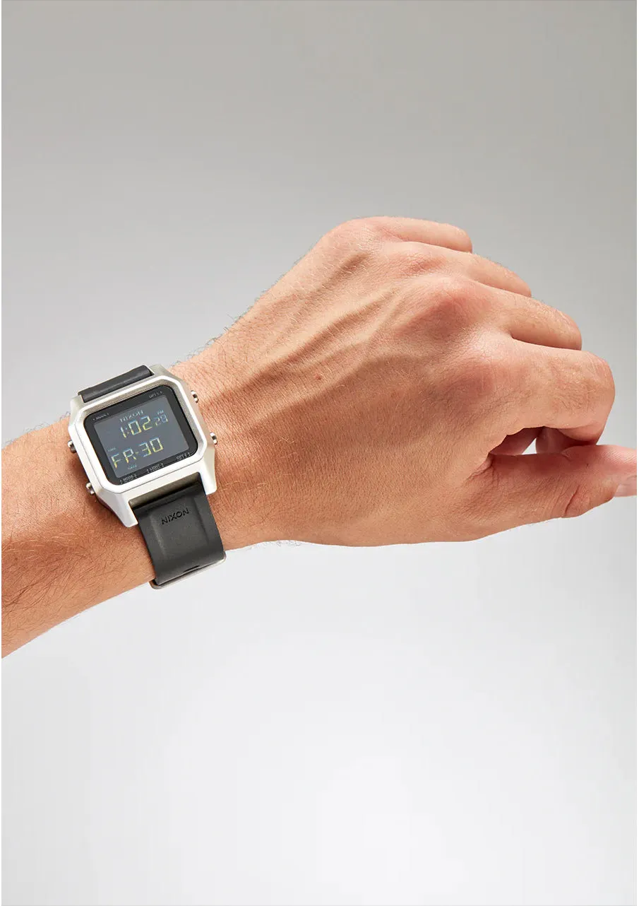 Nixon Staple Watch Silver and Black