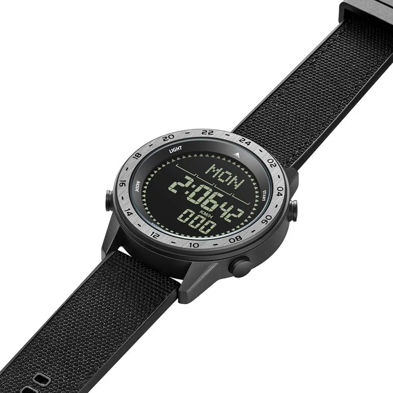 North Edge TANK 3 Men's Outdoor Sports Watch - Pedometer | Calories | Compass | 50 Metres Waterproof