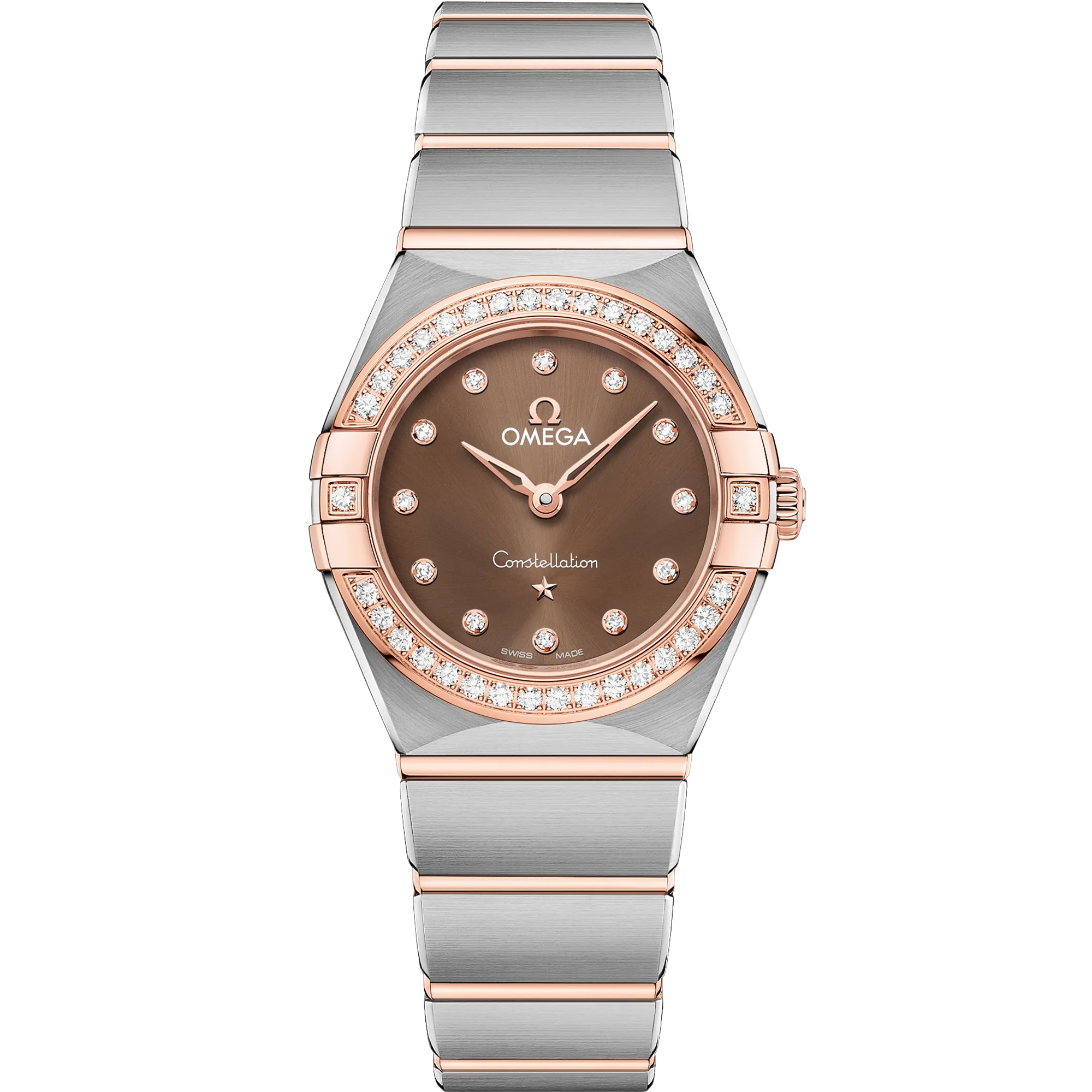 Omega Constellation 25 mm, steel - Sedna™ gold on steel - Sedna™ gold