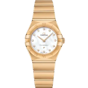 Omega Constellation 25 mm, yellow gold on yellow gold