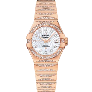 Omega Constellation 27 mm, red gold on red gold