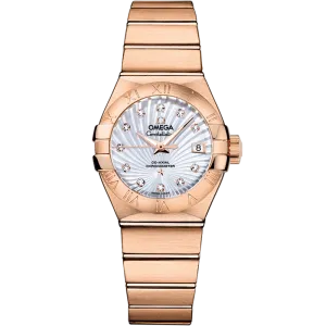 Omega Constellation 27 mm, red gold on red gold