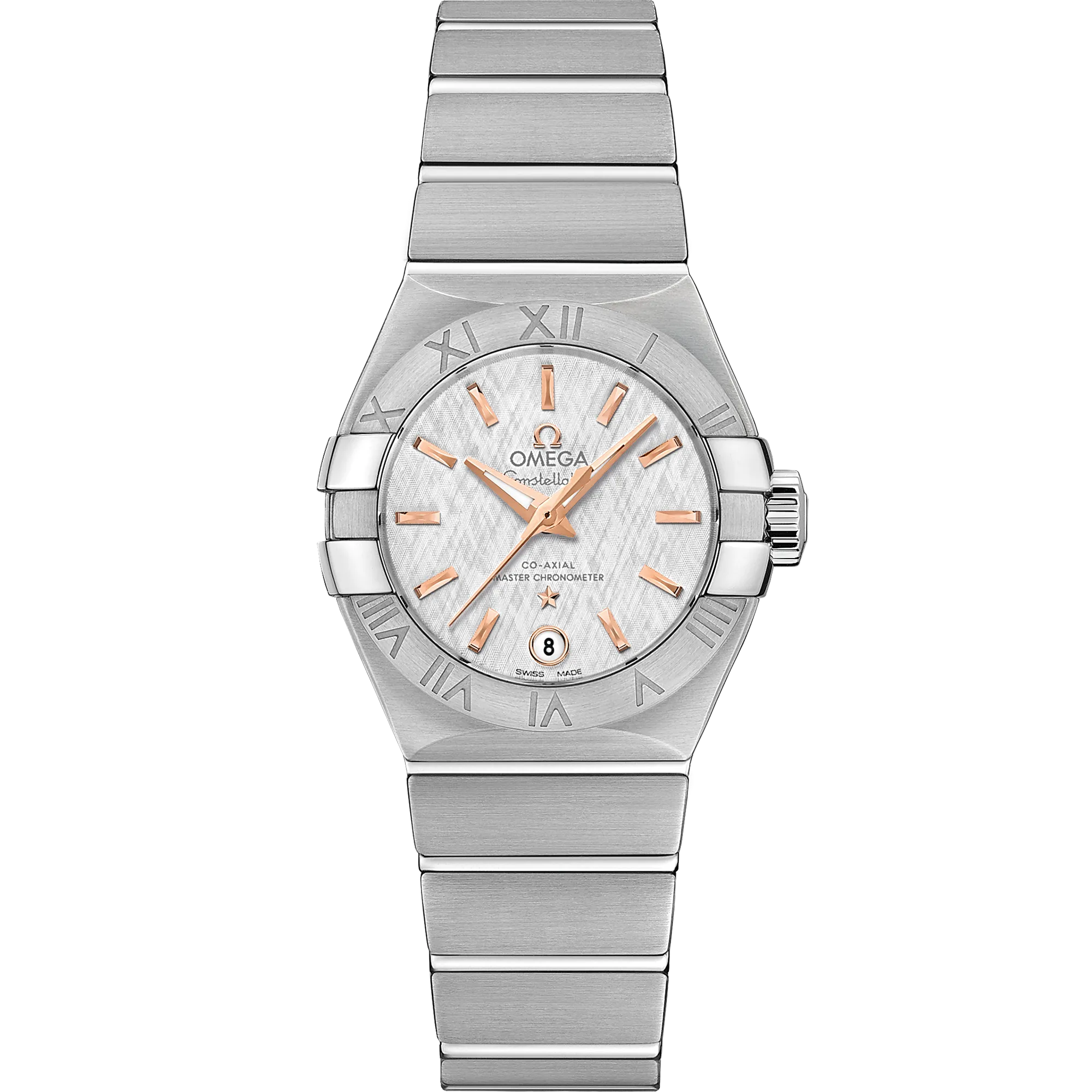Omega Constellation 27 mm, steel on steel