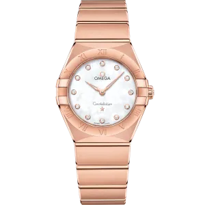 Omega Constellation 28 mm, Sedna™ gold on Sedna™ gold
