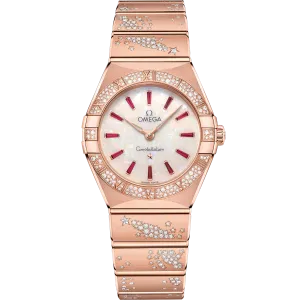 Omega Constellation 28 mm, Sedna™ gold on Sedna™ gold