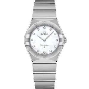 Omega Constellation 28 mm, steel on steel