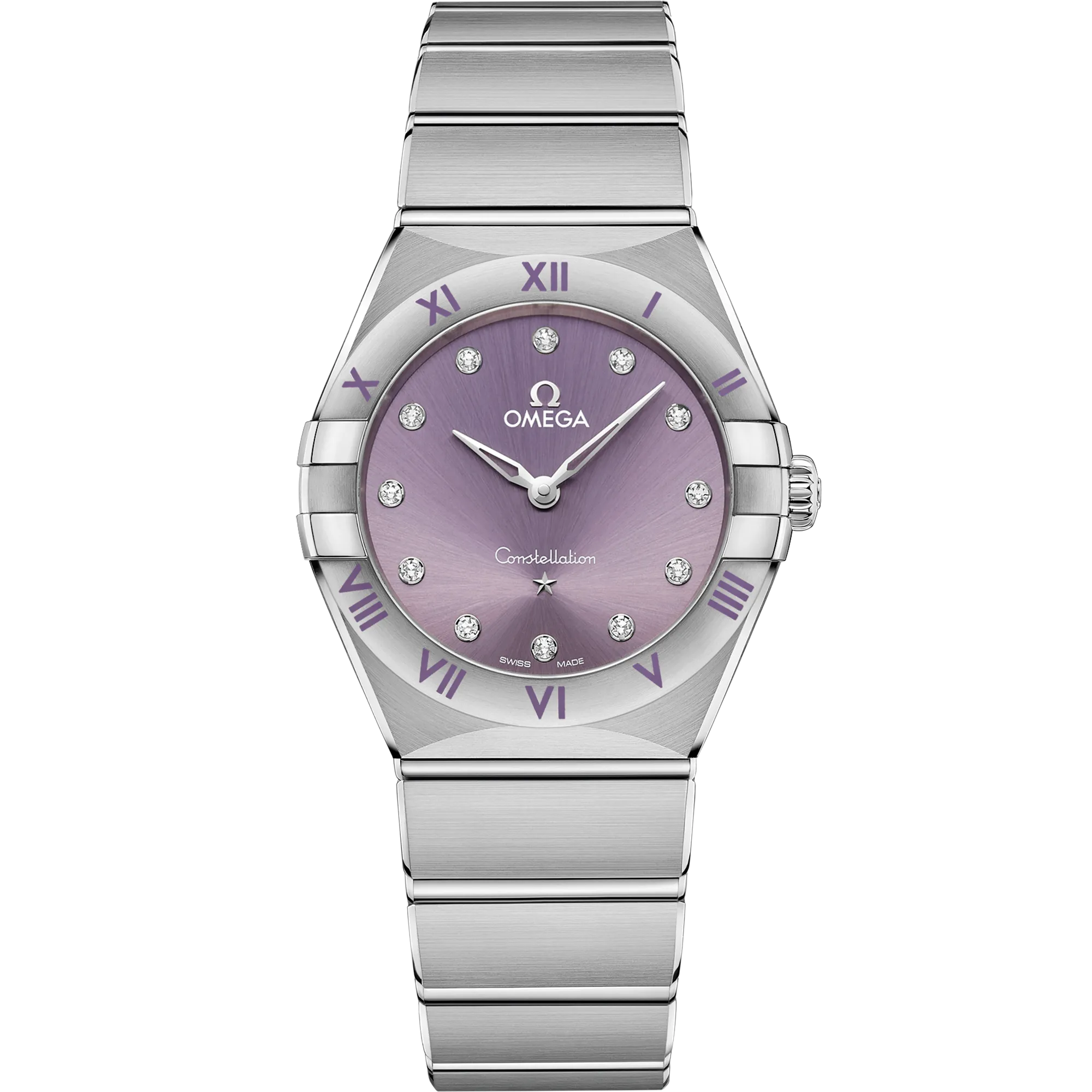 Omega Constellation 28 mm, steel on steel