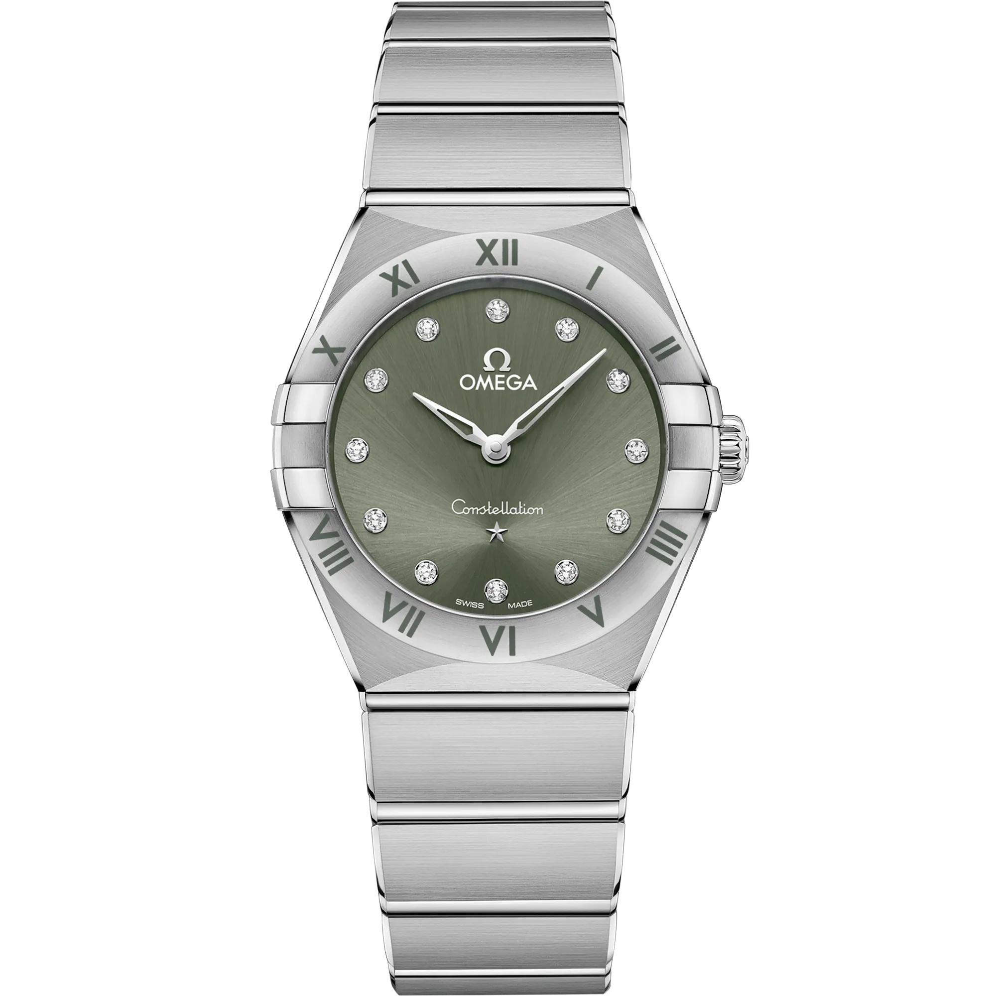 Omega Constellation 28 mm, steel on steel