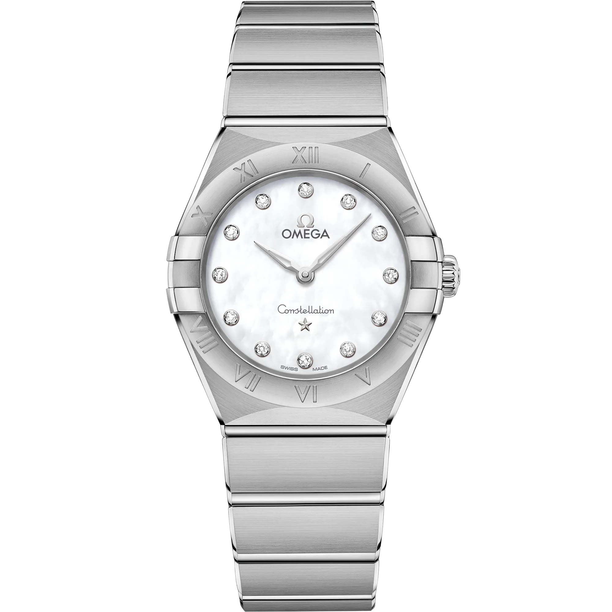 Omega Constellation 28 mm, steel on steel