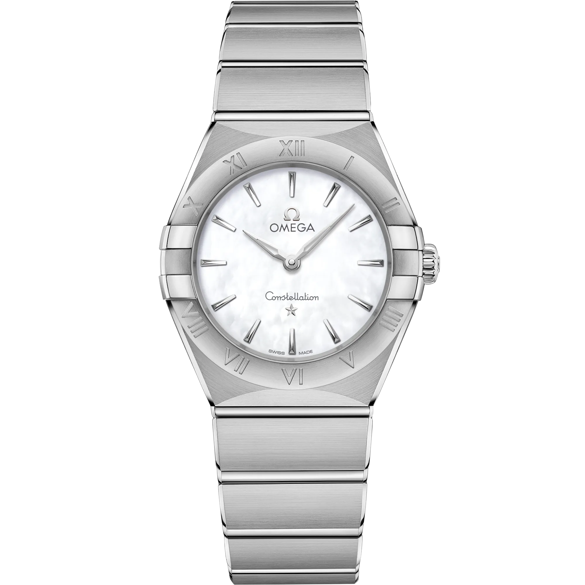 Omega Constellation 28 mm, steel on steel