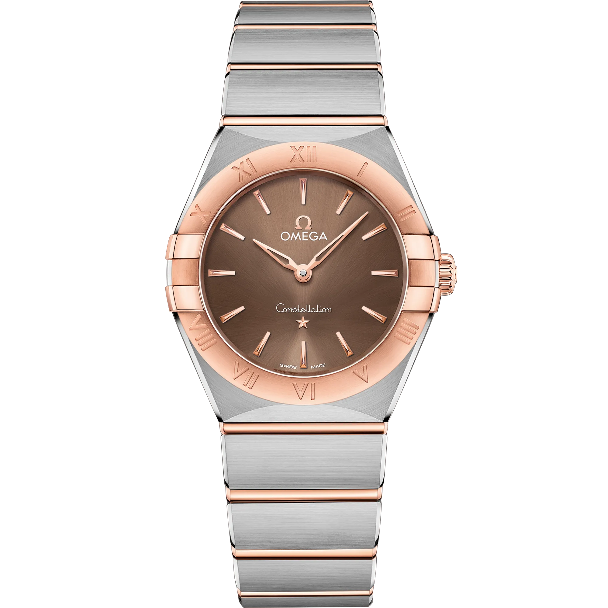 Omega Constellation 28 mm, steel - Sedna™ gold on steel - Sedna™ gold