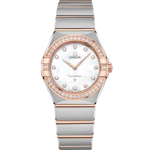 Omega Constellation 28 mm, steel - Sedna™ gold on steel - Sedna™ gold