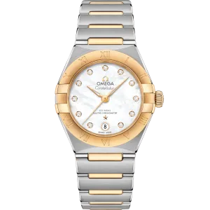 Omega Constellation 29 mm, steel - yellow gold on steel - yellow gold