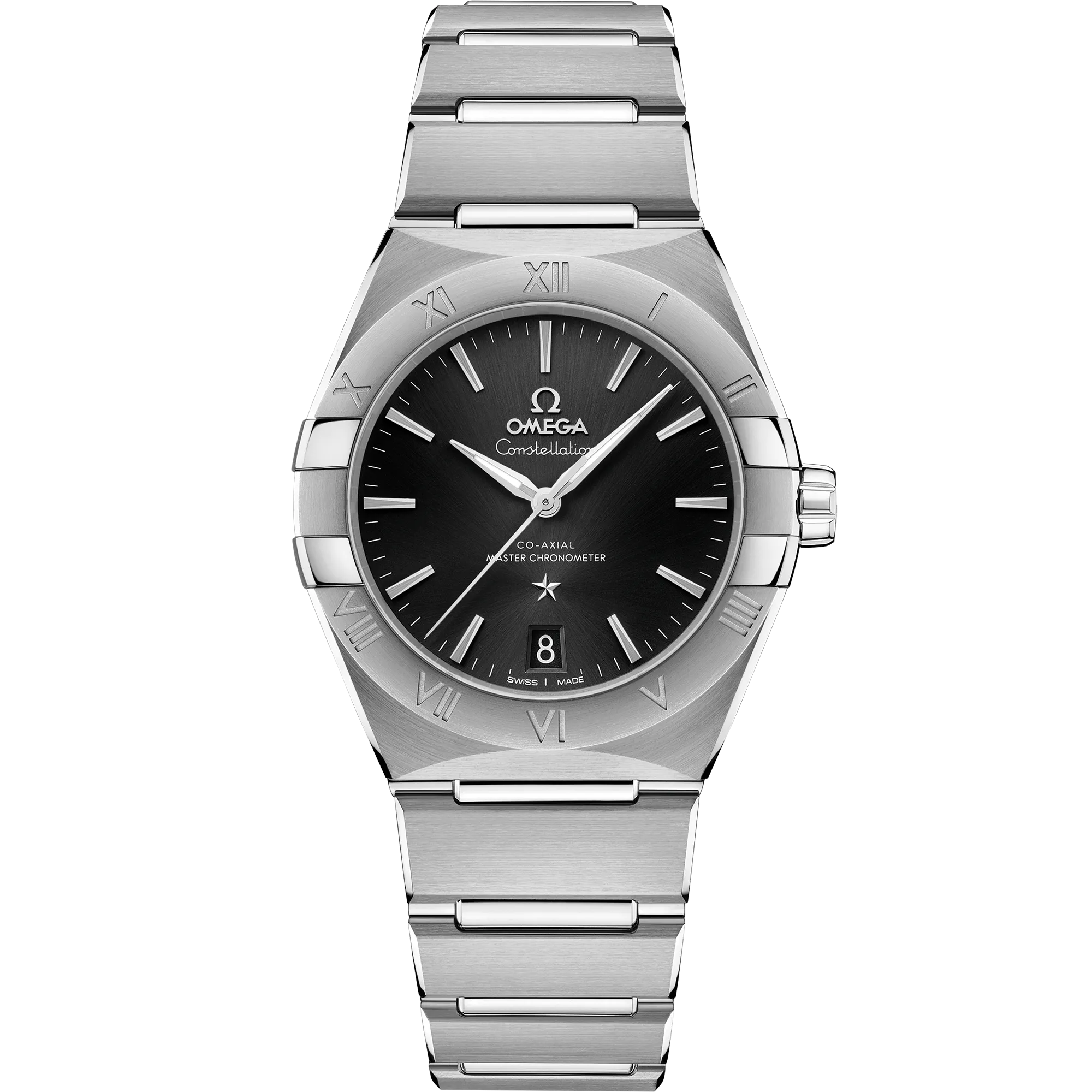 Omega Constellation 36 mm, steel on steel