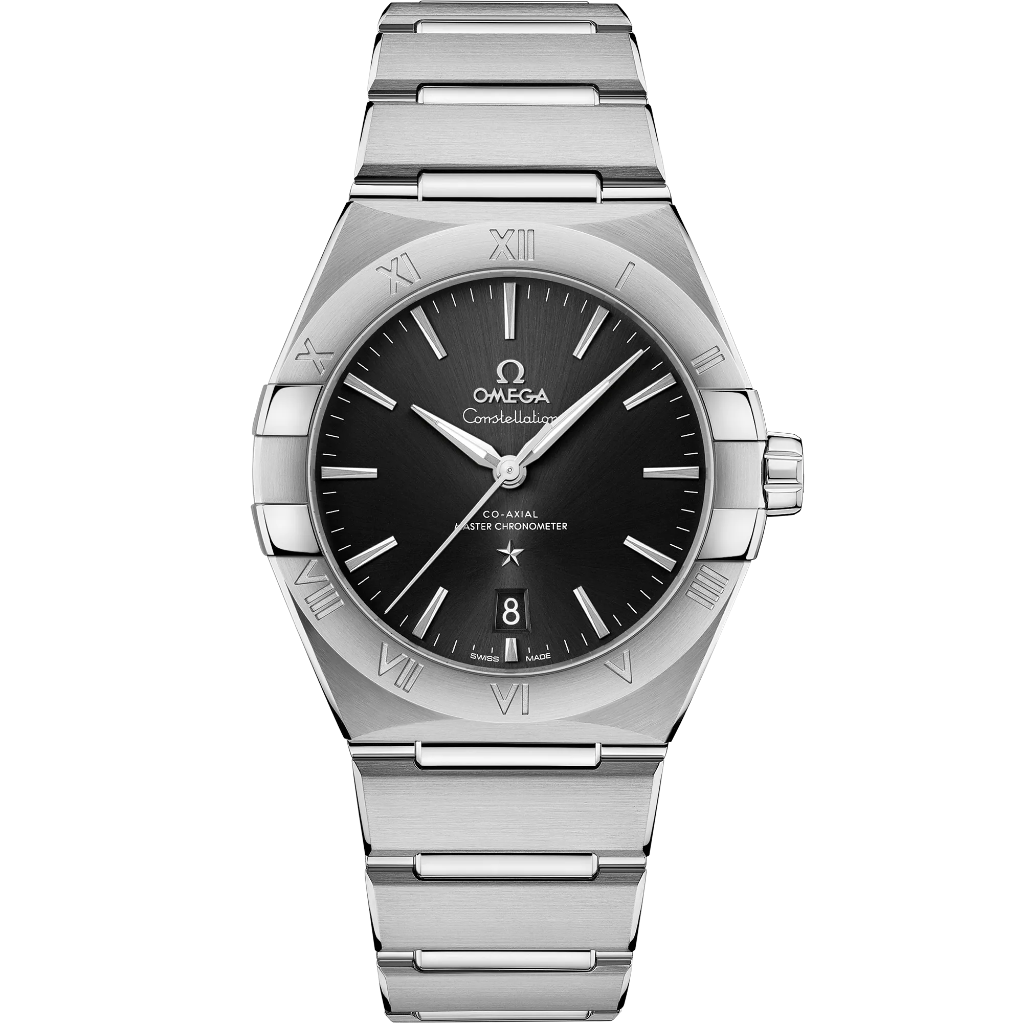 Omega Constellation 39 mm, steel on steel