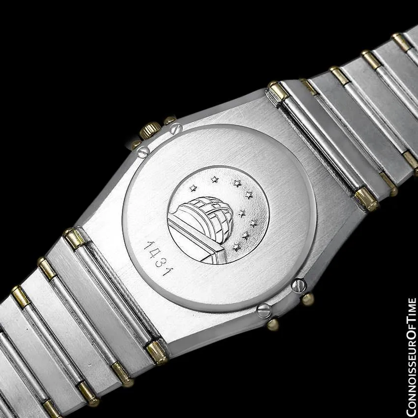 Omega Constellation Mens Quartz Chronometer Watch, Stainless Steel & 18K Gold - The Original Manhattan