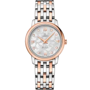 Omega De Ville Prestige 27.4 mm, steel - red gold on steel - red gold