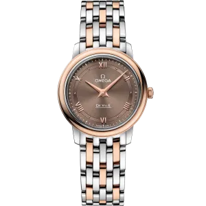 Omega De Ville Prestige 27.4 mm, steel - red gold on steel - red gold