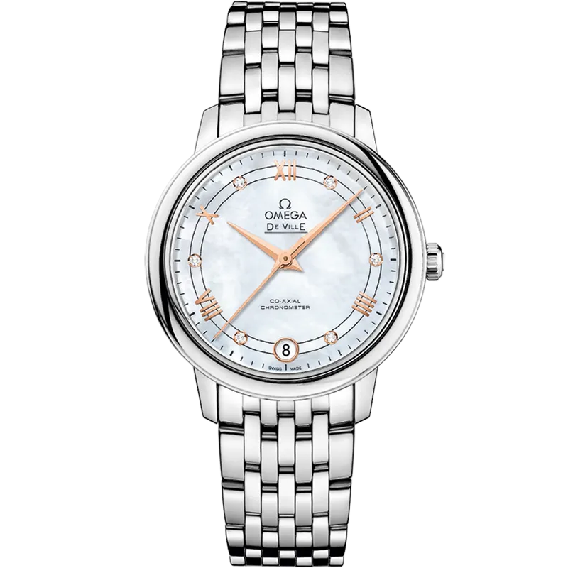 Omega De Ville Prestige 32.7 mm, steel on steel