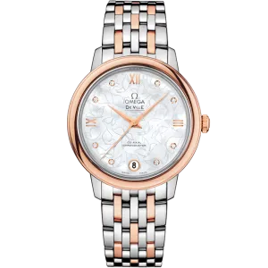 Omega De Ville Prestige 32.7 mm, steel - red gold on steel - red gold