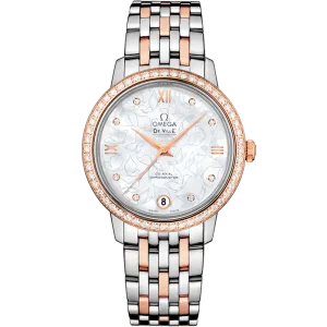 Omega De Ville Prestige 32.7 mm, steel - red gold on steel - red gold