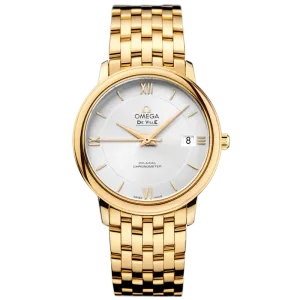 Omega De Ville Prestige 36.8 mm, yellow gold on yellow gold