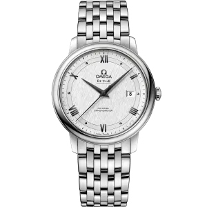 Omega De Ville Prestige 39.5 mm, steel on steel