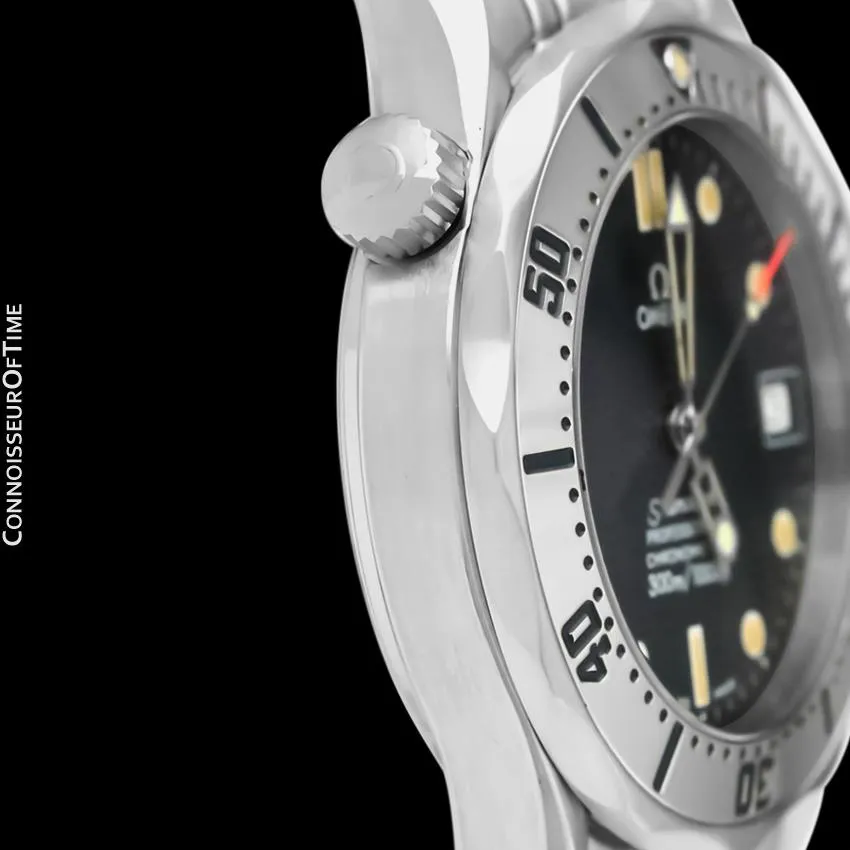 Omega Seamaster 300M Mens Professional Diver (James Bond Style) Automatic Chronometer Watch, Stainless Steel - 2552.80